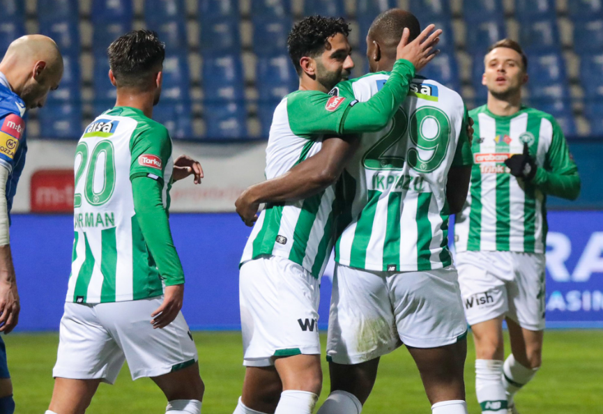 Konyaspor, Zeljeznicarı 2-1le geçti