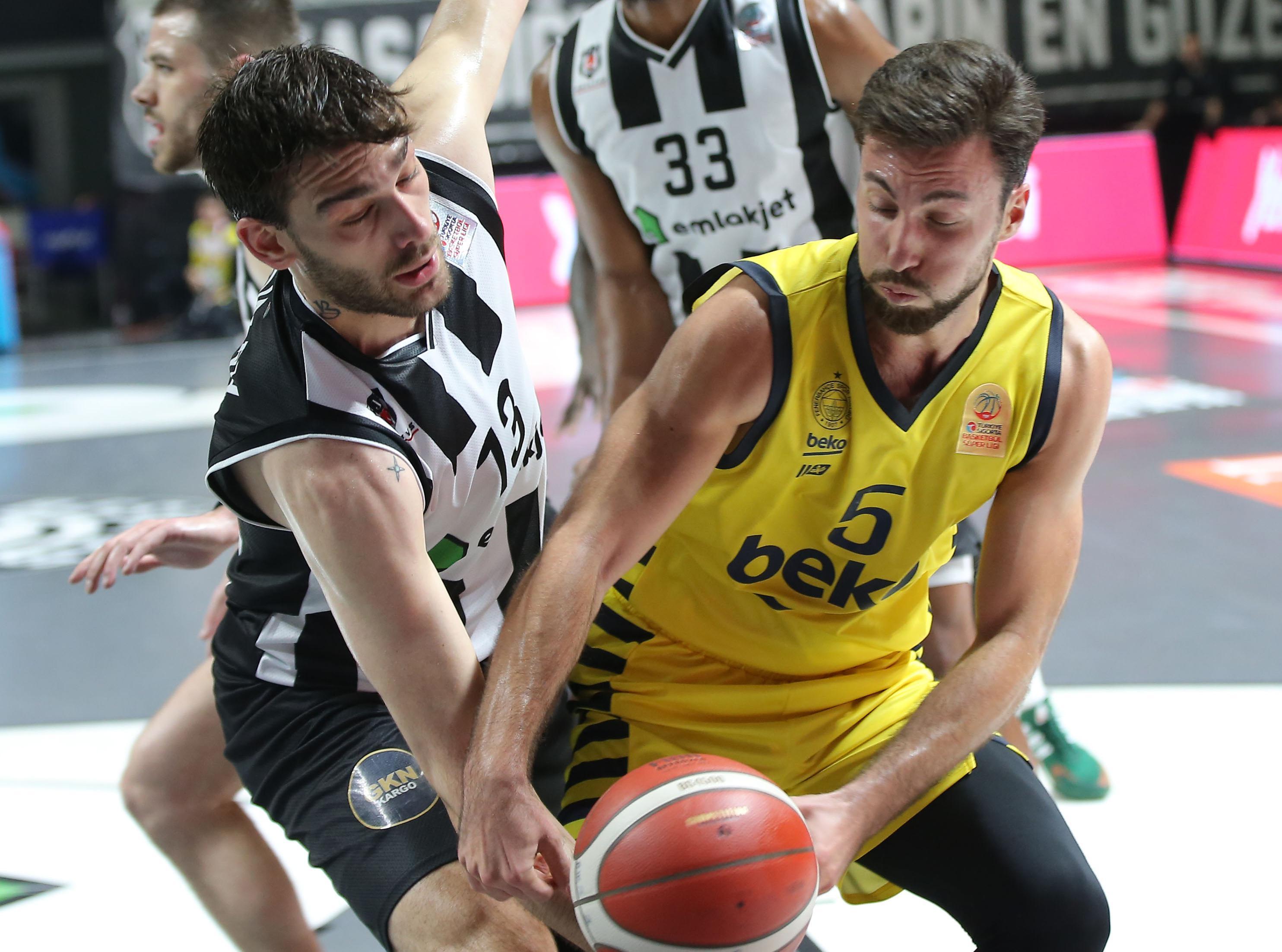 (ÖZET) Beşiktaş Emlakjet - Fenerbahçe Beko maç sonucu: 72-81