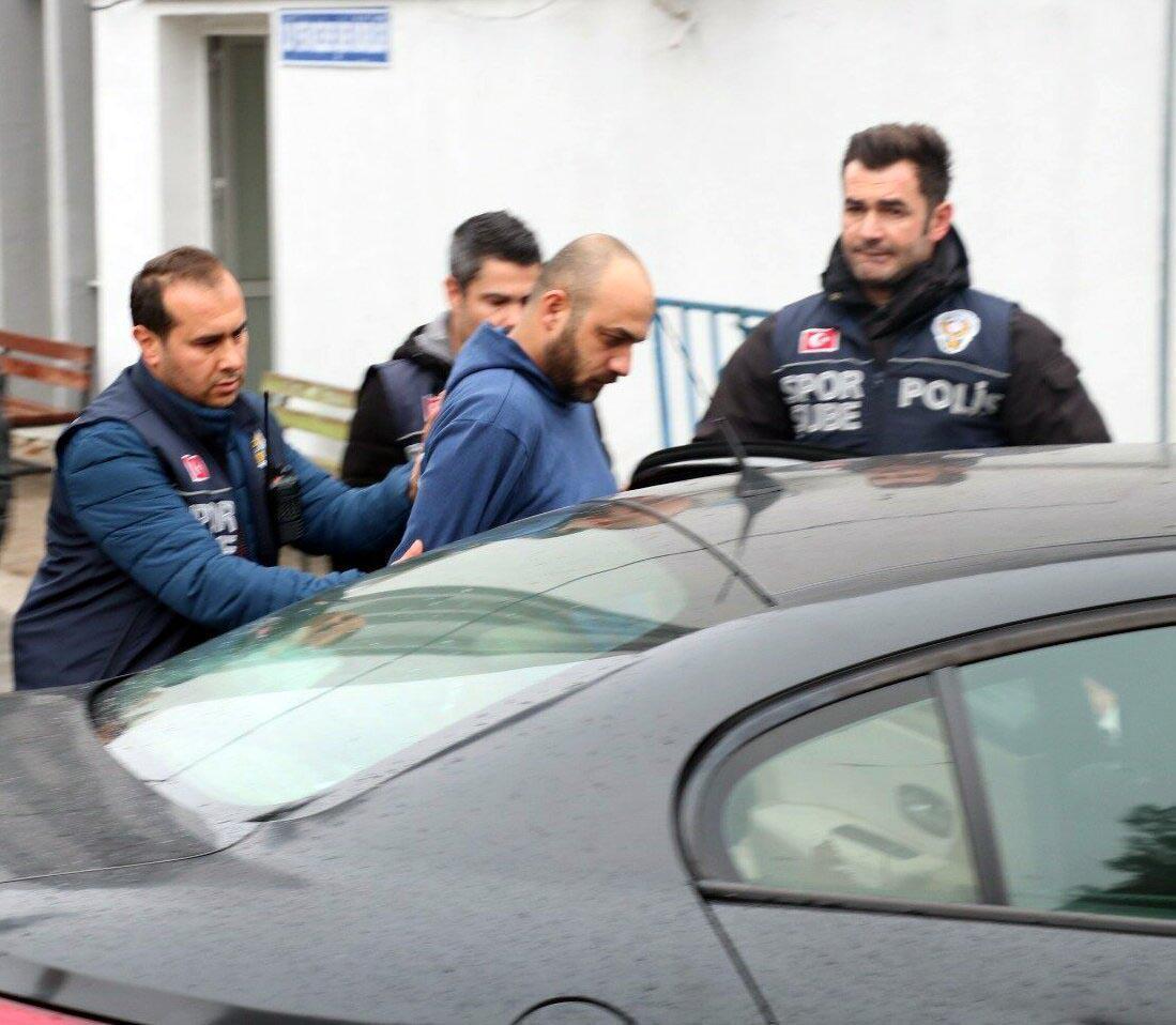 Göztepe-Altay maçında Ozan Evrime saldıran taraftar tutuklandı