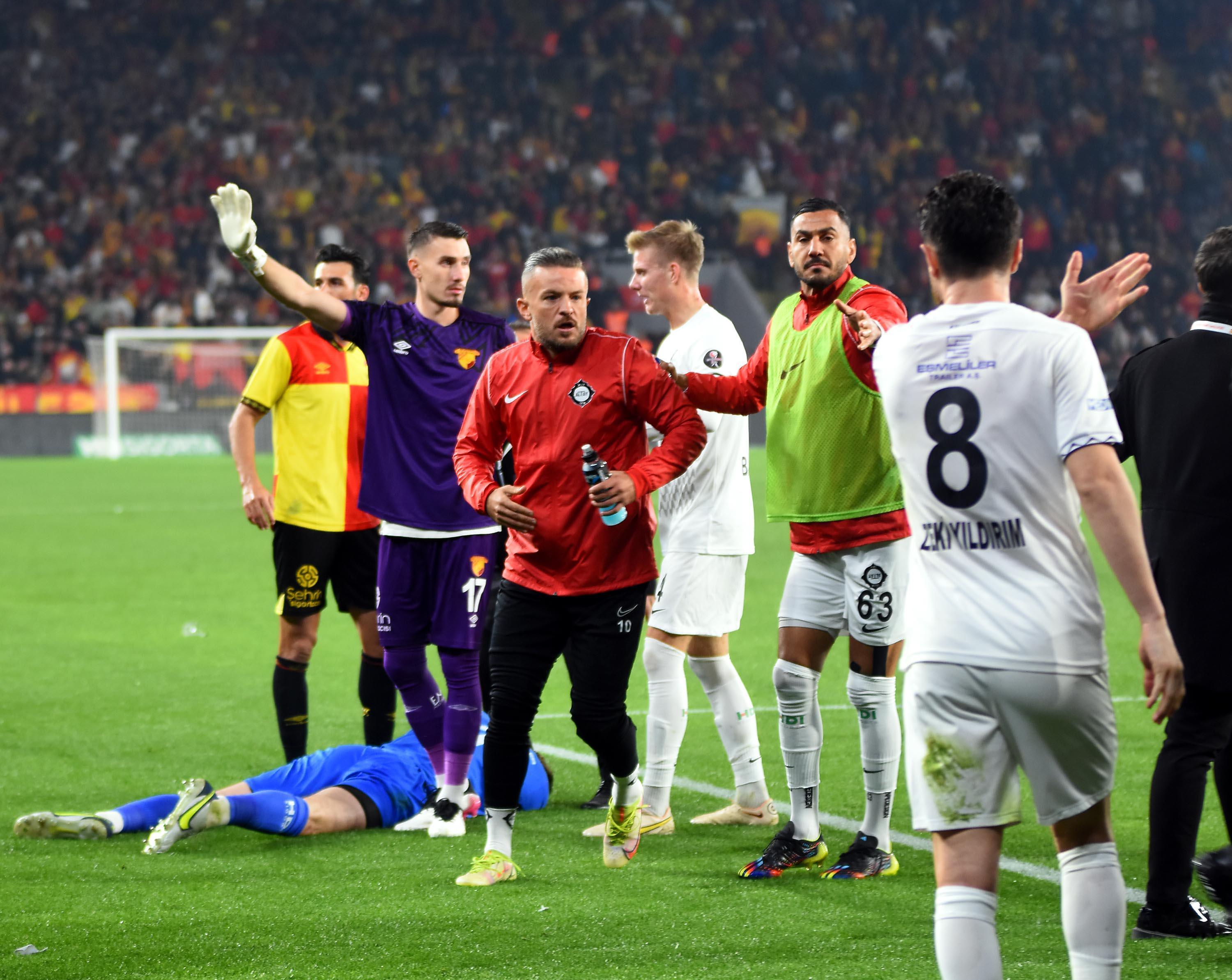 Göztepe-Altay derbisinde fişeği stada sokma görüntüleri ortaya çıktı Şok detay