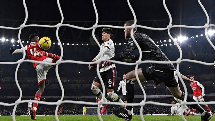 Arsenal - Manchester United maçına Wout Weghorst damga vurdu Sert eleştiriler