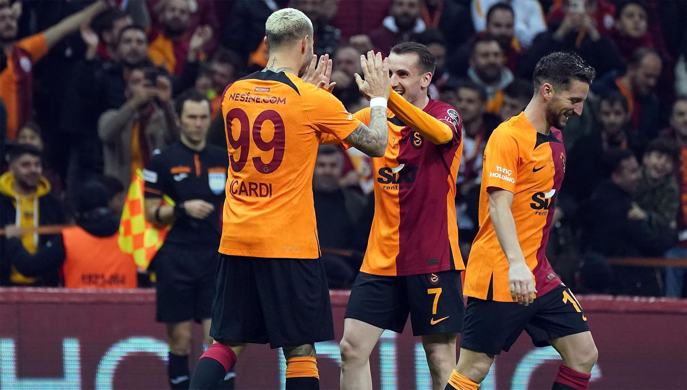 Galatasarayda başarılı gidişat sürüyor O alanda da lider