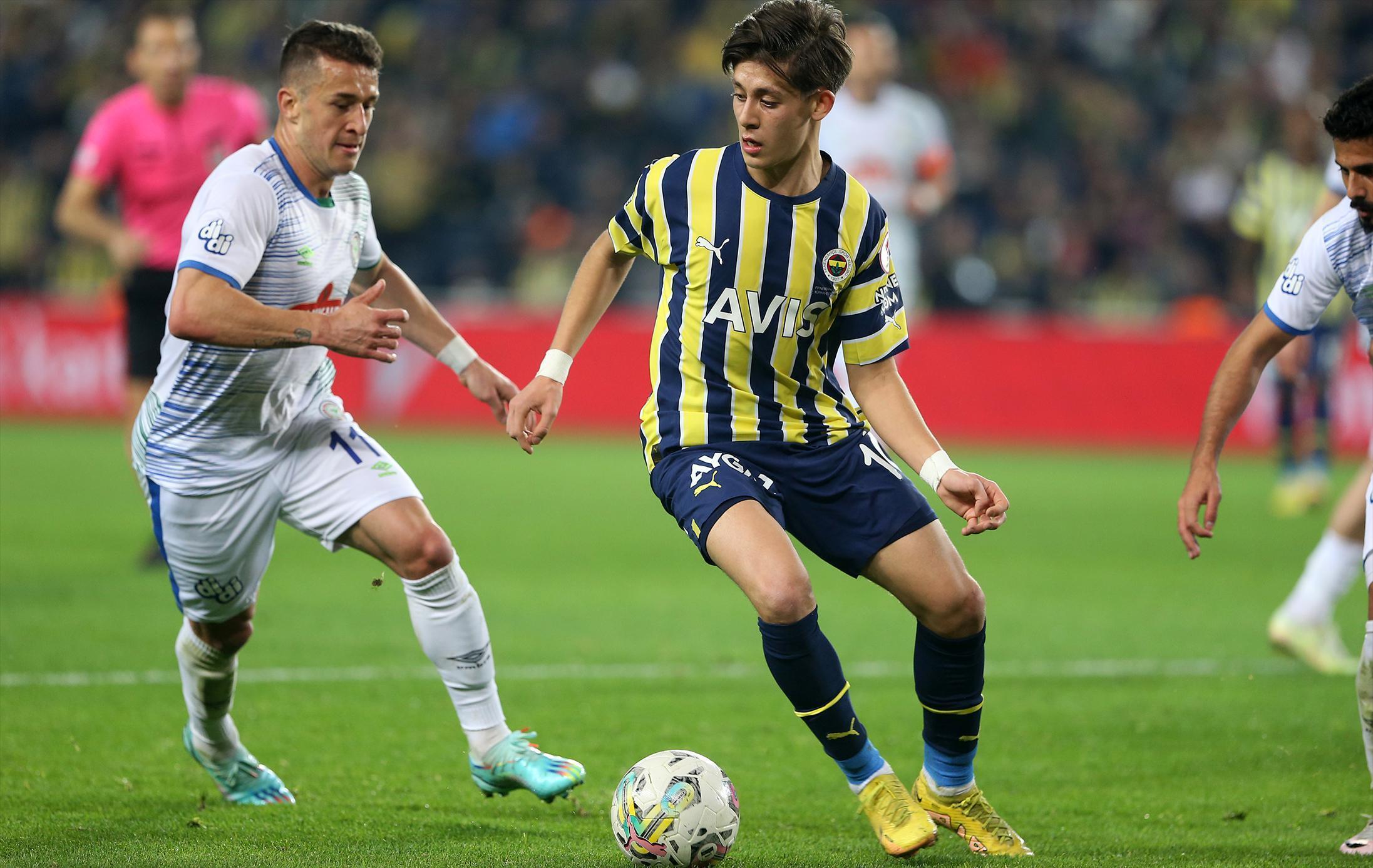 Fenerbahçede Arda Güler kadro dışılarla yarışıyor