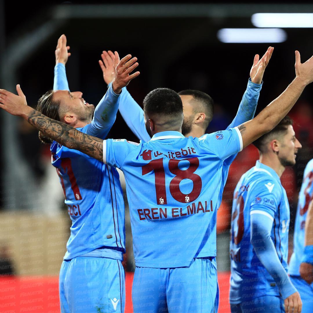 Trabzonspor, Türkiye Kupasında çeyrek finalde (ÖZET) Ümraniyespor-Trabzonspor maç sonucu: 1-4