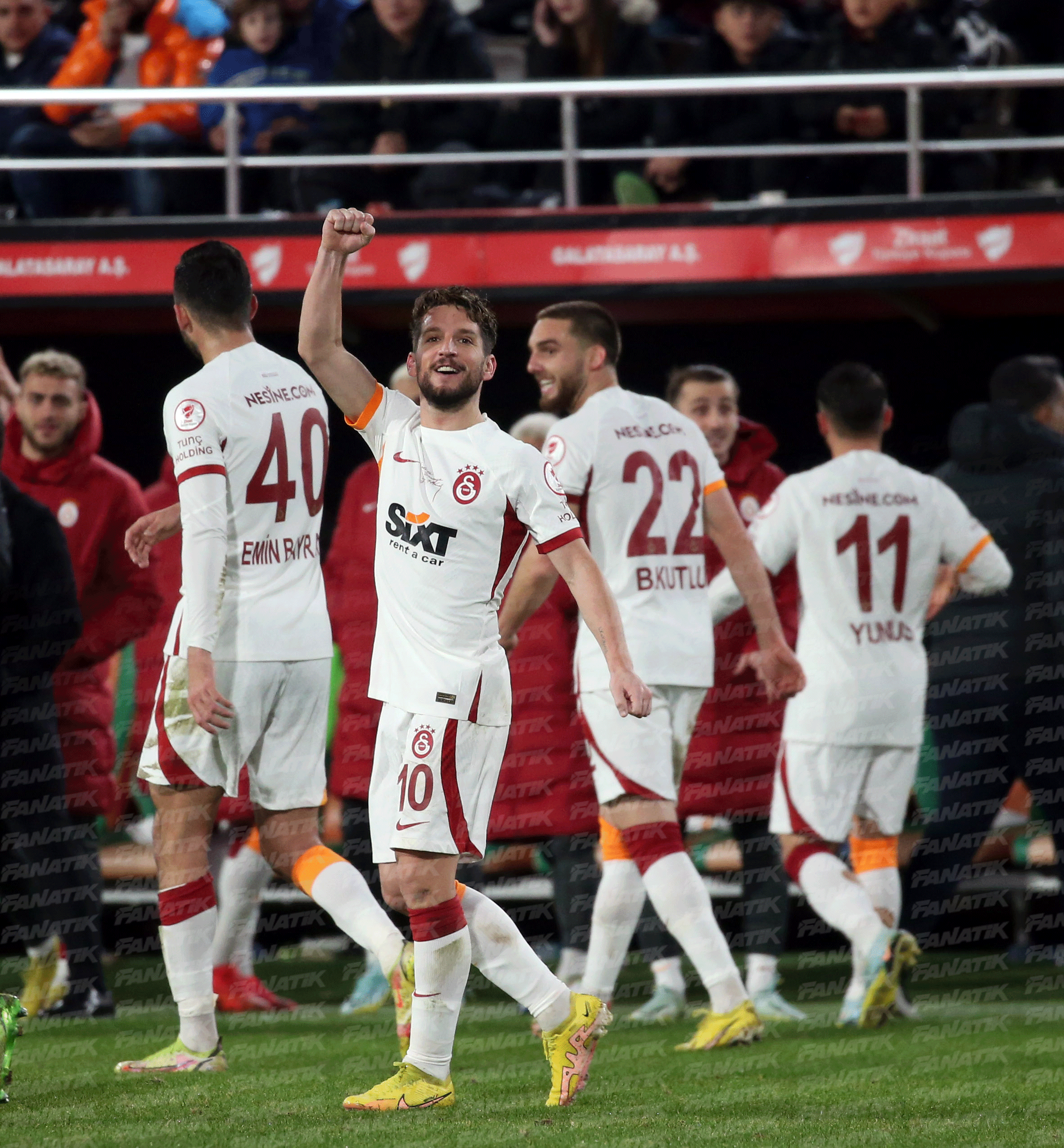 Galatasaray çeyrek finalde (ÖZET) Alanyaspor-Galatasaray maç sonucu: 1-2