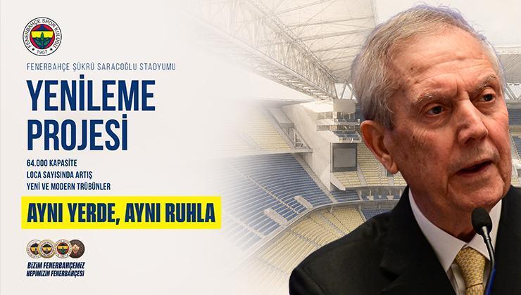Fenerbahçe başkan adayı Aziz Yıldırım, stadyum projesini açıkladı! İşte kapasite...