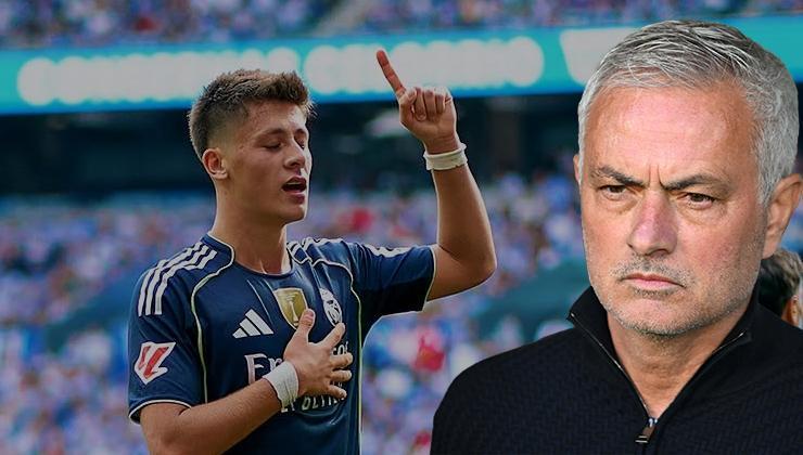 Jose Mourinho'yu heyecanlandıran Arda Güler sürprizi! Açıklandı...