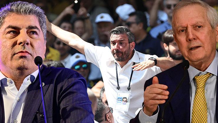 Fenerbahçe'de kongrede adaylar karşı karşıya geldi! İşte Aziz Yıldırım ve Hakan Safi'nin verdiği vaatler...