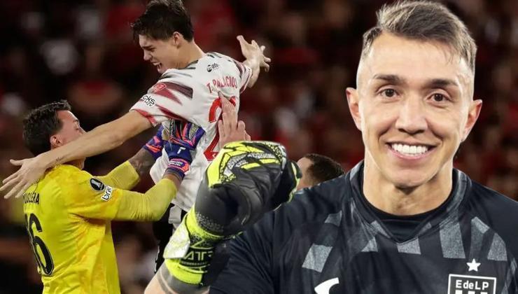 Eski Galatasaraylı Muslera 3 penaltı kurtardı tarihe geçti! Estudiantes'i finale çıkardı
