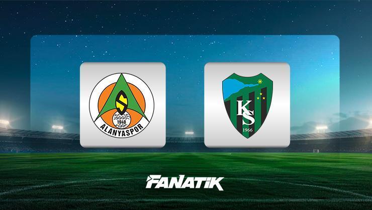 Alanyaspor-Kocaelispor maçı ne zaman, saat kaçta, hangi kanalda canlı yayınlanacak? (Muhtemel 11’ler)