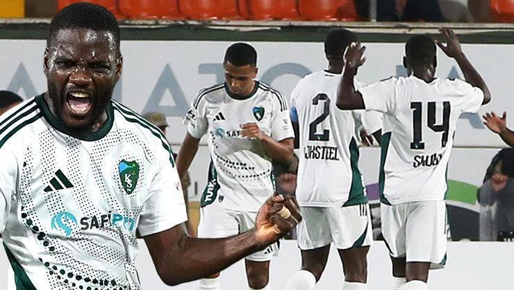 (ÖZET) Haftanın açılışında kazanan Kocaelispor | Alanyaspor - Kocaelispor maç sonucu: 1-2