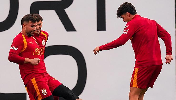 Galatasaray, Fenerbahçe maçının hazırlıklarını sürdürdü