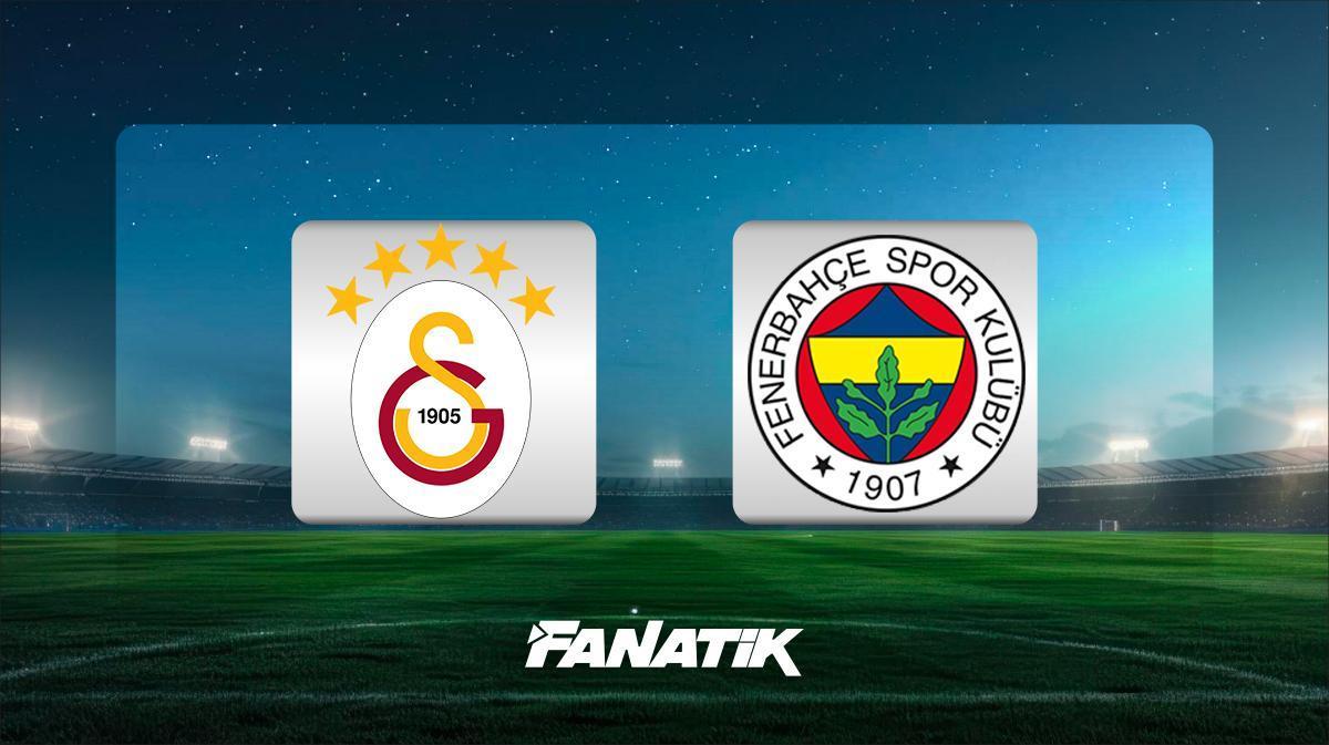 Galatasaray - Fenerbahçe derbisi ne zaman saat kaçta hangi kanalda? (11'ler belli oldu)
