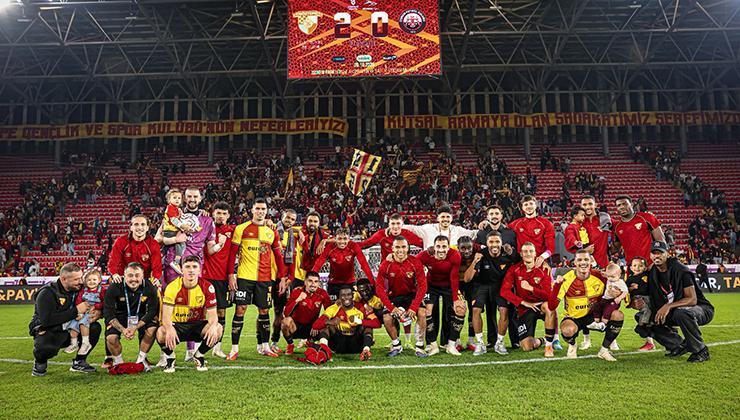 Göztepe'den 5 maçlık yenilmezlik serisi