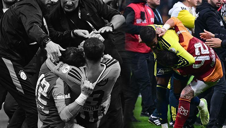 Galatasaray-Fenerbahçe derbisinin faturası ağır olabilir! Abdülkerim Bardakcı ve Archie Brown PFDK'ya sevk edildi
