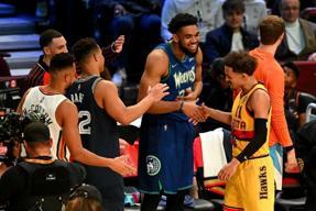 All-Star'da üç sayı yarışmasına Karl-Anthony Towns damga vurdu