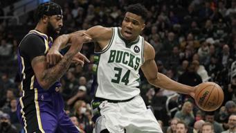 Milwaukee, Lakers'ı Antetokounmpo'nun 47 sayısıyla geçti