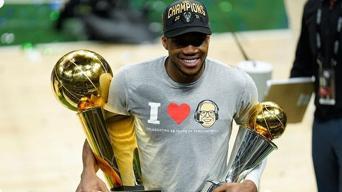 NBA'de final serisinin MVP'si Giannis Antetokounmpo!