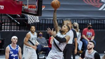 Portland'a kaybeden Lakers, 7. sıraya geriledi