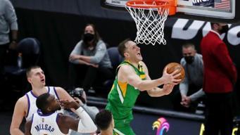 Bojan Bogdanovic'in rekor gecesinde Utah, Denver'ı mağlup etti