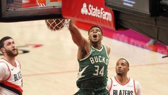 Milwaukee, Portland'ı Antetokounmpo'nun 47 sayısıyla geçti