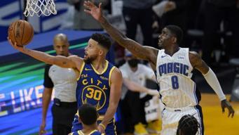 Golden State, Orlando'yu Curry ile geçti