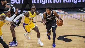 Sacramento, LeBron ve Anthony Davis'ten yoksun Lakers'ı mağlup etti