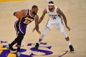 Lakers, New Orleans'ı da devirerek çıkışı sürdürdü