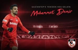 Gaziantep FK, Muhammet Demir'i 1 yıl daha kiraladı