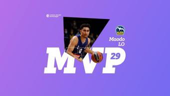 EuroLeague'de 29. haftanın MVP'si Maodo Lo