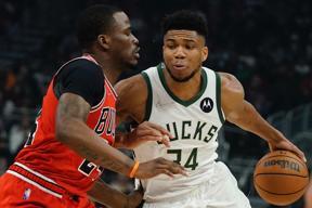 Milwaukee Bucks evinde Chicago Bulls'u farklı mağlup etti