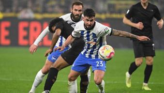 Borussia Dortmund-Hertha Berlin maçına sis bombası engeli!