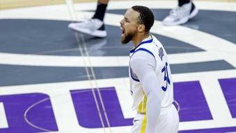 Curry'nin şovu hayran bıraktı! Play-off yarı finaline yükseldi