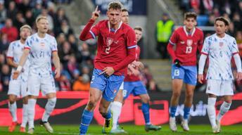 Milli Takımımızın rakiplerinden Çekya, Norveç'i 2-1 mağlup etti