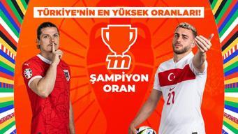 Avusturya - Türkiye maçı Türkiye'nin 'En Yüksek' iddaa oranları ile Misli'de