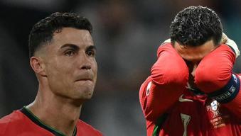 Cristiano Ronaldo'dan şok emeklilik açıklaması! 'Başaramadım...' Penaltıyı kaçırdı, gözyaşlarına hakim olamadı