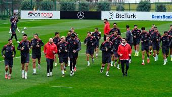 Milli Takım üç isimden yoksun çalıştı