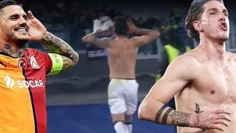 Roma-Atalanta maçına Zaniolo'nun gol sevinci damga vurdu: Mauro Icardi'yi hatırlattı, tribünler çılgına döndü