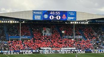 Alaves taraftarından İsrail'e kırmızı kart