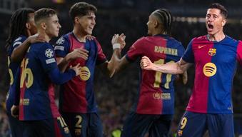 Robert Lewandowski şov yaptı, Barcelona Şampiyonlar Ligi'nde Borussia Dortmund'u dağıttı! (Barcelona 4-0 Borussia Dortmund özet)