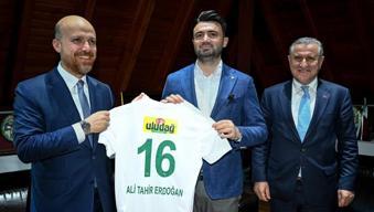 Spor Bakanı Osman Aşkın Bak'tan Bursaspor'a ziyaret