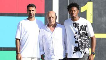 Zeki Çelik ve Gaoussou Diarra'dan İstanbulspor'a ziyaret!