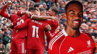 Merseyside derbisinde kazanan Liverpool! Gravenberch tarihe geçti