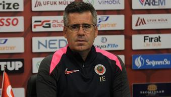 Gençlerbirliği Teknik Direktörü Hüseyin Eroğlu'ndan hakeme tepki