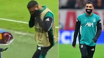 Mohamed Salah'ın Ali Sami Yen'de zor anları! Kulak zarı patlamasın diye önlemini aldı...