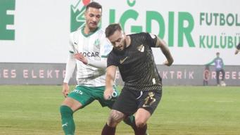 Iğdır 1 puanı 89'da kurtardı! Iğdır FK - Boluspor maç sonucu 1-1