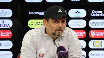 Antalyaspor teknik direktörü Erol Bulut: 'İstediğimiz hiçbir şeyi sahaya yansıtamadık'