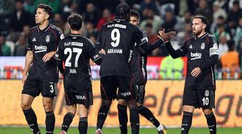 Konya'da kazanan Beşiktaş! Konyaspor-Beşiktaş maç sonucu: 0-2