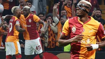 Galatasaray'ın zaferi Avrupa'yı salladı! Osimhen'e dev övgü: 'Canavar gibi...'