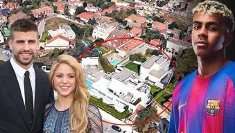 Ev değil saray yavrusu! Lamine Yamal Shakira ve Pique'nin villasını satın aldı içinde yok yok